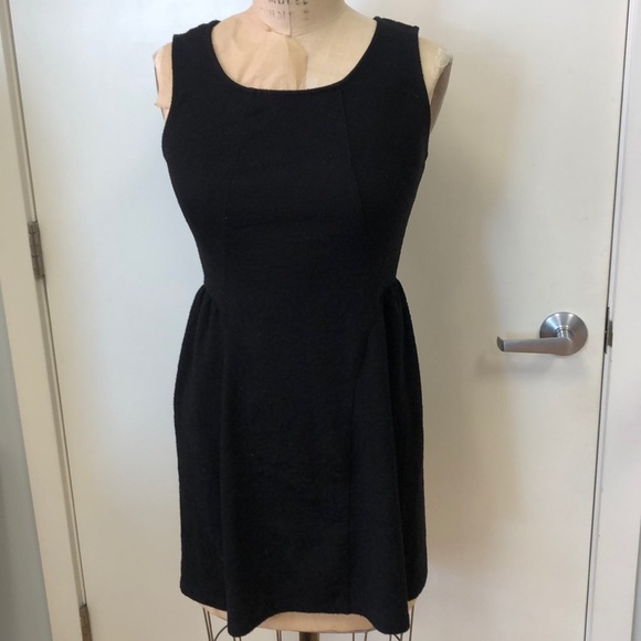 BLACK A LINE DRESS SIZE SMALL - Picture 1 of 5